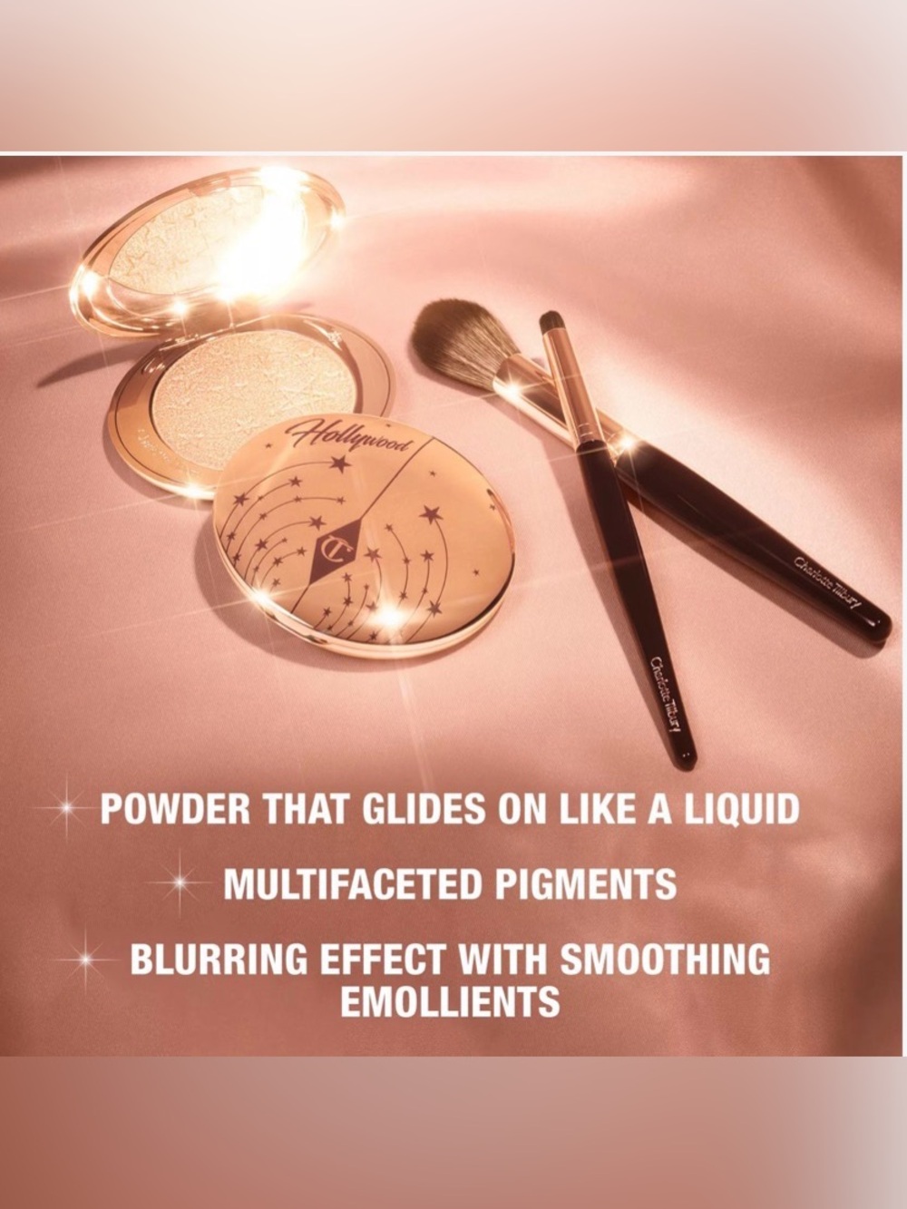 NEW! Charlotte Tilbury Glow Glide Face Architect Highlighter in Champagne Glow - Picture 6 of 11